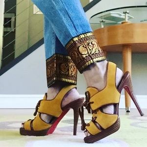 Christian Louboutin Platform Heel Sandals